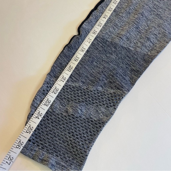 NWT Victoria's Secret PINK Seamless Leggings Blue Size Large - Picture 2 of 9